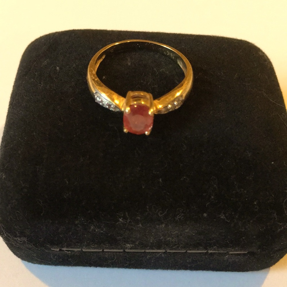 SOLD 💖 18K solid gold Paparadscha pink sapphire ring 💖